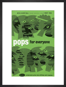 Programme for Pops for Everyone, 9 May 1963 - Royal Albert Hall