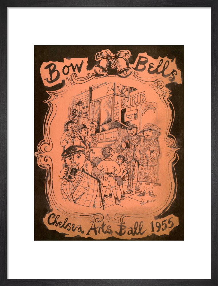 Programme for The Chelsea Arts Club Annual Ball - 'Bow Bells', 30 December 1955 - Royal Albert Hall