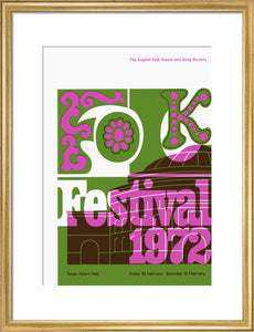 Programme for Folk Festival , 18-19 February 1972 - Royal Albert Hall