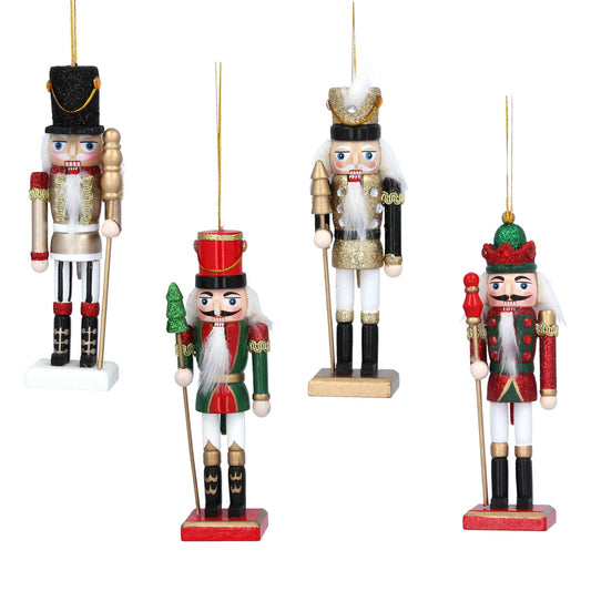 Large Wooden Nutcracker Decoration