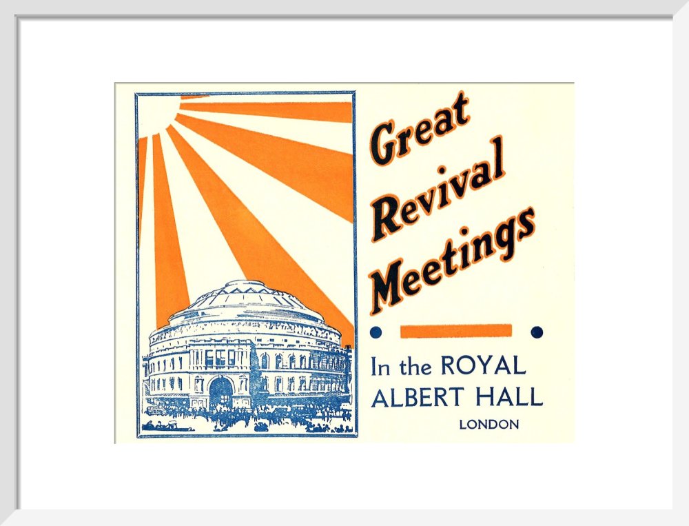Elim Foursquare Pentecostal Alliance - Great Revival Meetings - Divine Healing, Baptisms and Holy Communion Services, 10 April 1939 - Royal Albert Hall