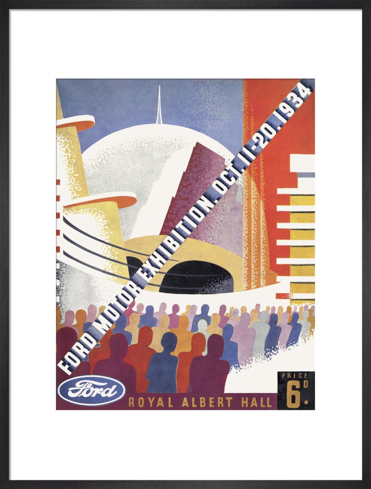 Ford Motor Exhibition Art Print - Royal Albert Hall