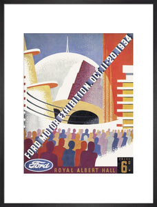 Ford Motor Exhibition Art Print - Royal Albert Hall