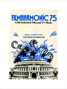 Programme for Filmharmonic 1975 - Sixth Festival of Film and TV Music, 18 October 1975 - Royal Albert Hall