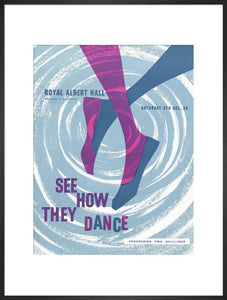 Programme for See How They Dance - Annual Festival of The Society for International Folk Dancing, 6 December 1958 - Royal Albert Hall