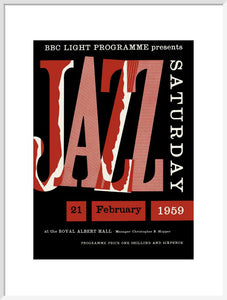 Programme for Jazz Saturday - New Orleans To Dixieland, 21 February 1959 - Royal Albert Hall