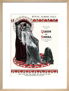 Programme for William Fox Presents 'Queen of Sheba' - A Lavish Spectacle-Drama, 21-27 January 1922 - Royal Albert Hall