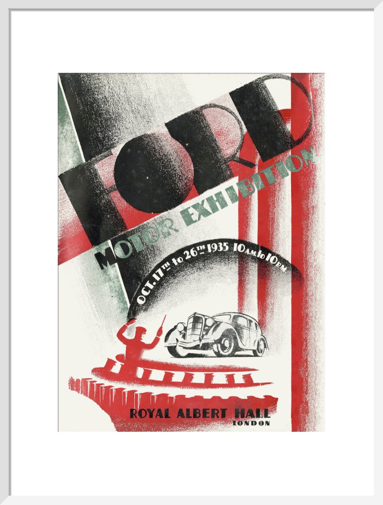 Programme for Ford Motor Exhibition 1935, 17-26 October 1935 - Royal Albert Hall