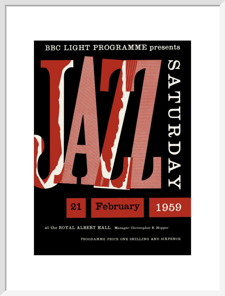 Programme for Jazz Saturday - New Orleans To Dixieland, 21 February 1959 - Royal Albert Hall