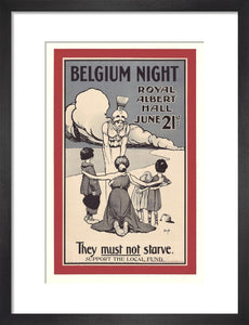 Belgian Independence Day Concert, in aid of Various Belgian Charity Funds, 21 June 1916 - Royal Albert Hall