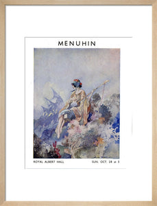Programme for Yehudi Menuhin Concert, 28 October 1934 - Royal Albert Hall
