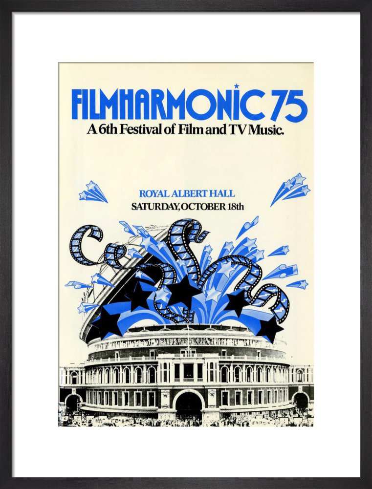 Programme for Filmharmonic 1975 - Sixth Festival of Film and TV Music, 18 October 1975 - Royal Albert Hall