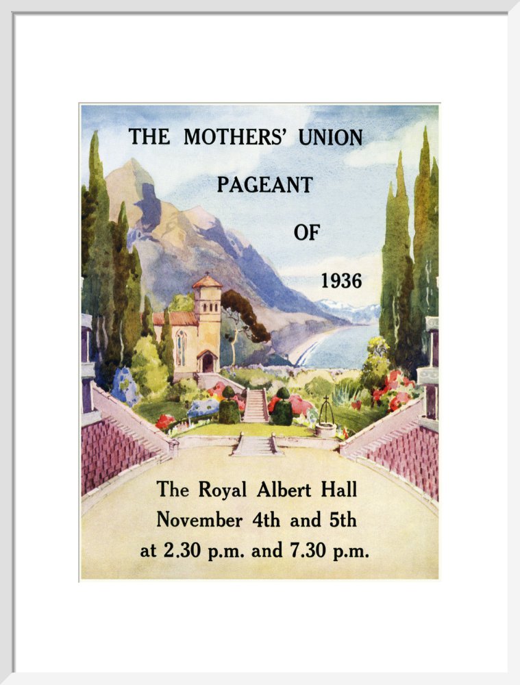 Programme for Mothers' Union Pageant of 1936, 4-5 November 1936 - Royal Albert Hall