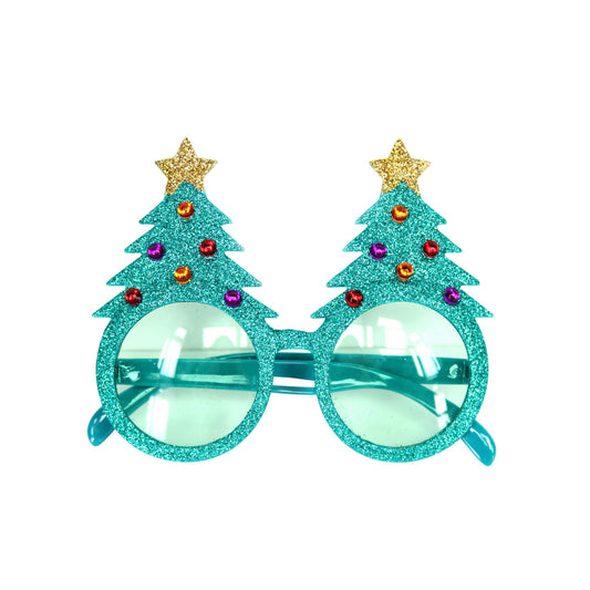 Christmas Tree Glasses