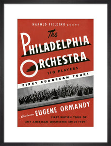 Handbill for Philadelphia Orchestra Concert, 27 May - 10 June 1949 - Royal Albert Hall