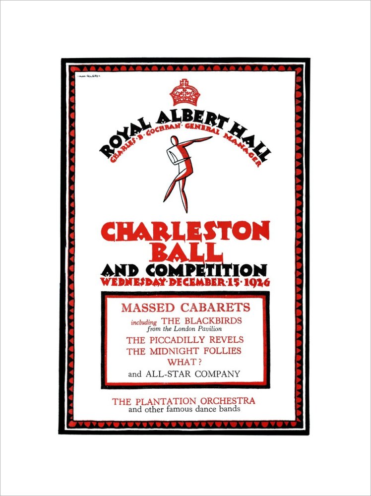 Programme for Charleston Ball and Competition, 15 December 1926 - Royal Albert Hall