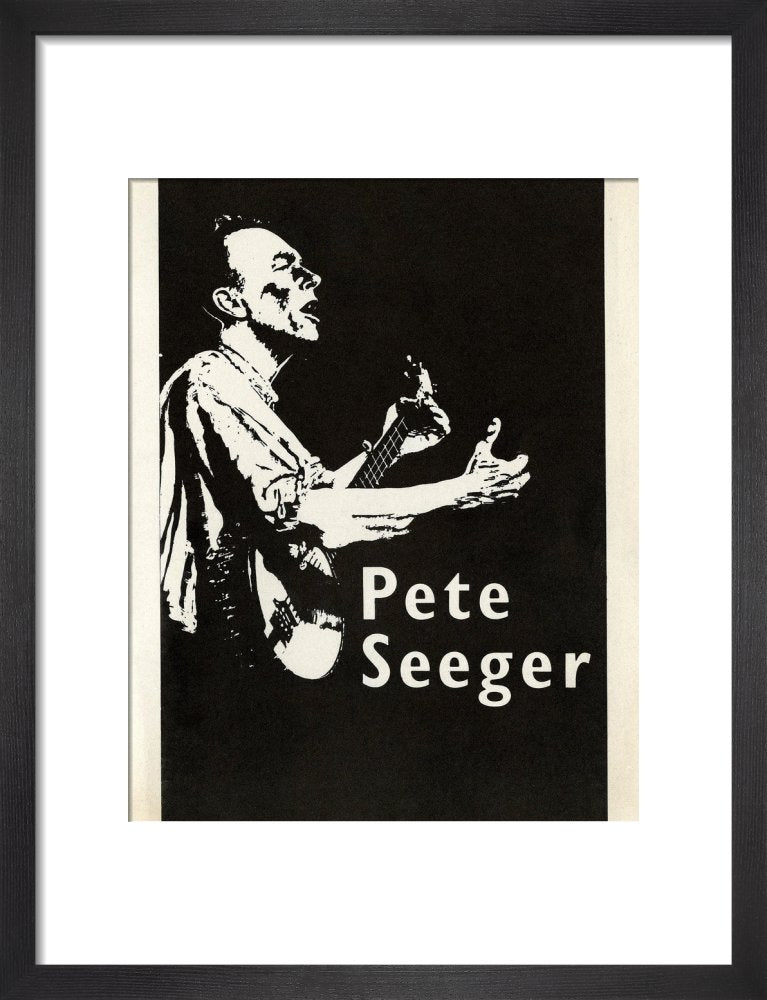 Programme for Pete Seeger, 16 November 1961 - Royal Albert Hall