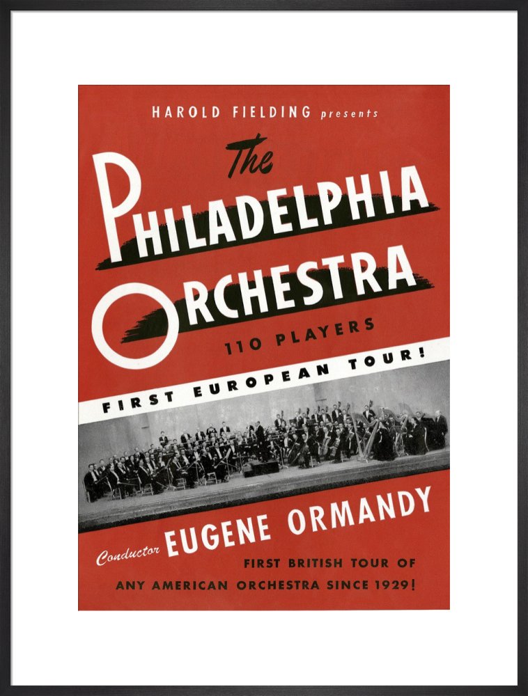 Handbill for Philadelphia Orchestra Concert, 27 May - 10 June 1949 - Royal Albert Hall