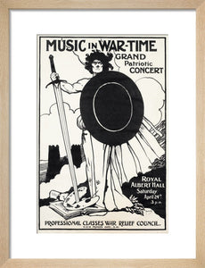 Grand Patriotic Concert - Music in Wartime, in aid of the Professional Classes War Relief Council and Recruiting Bands, 24 April 1915 - Royal Albert Hall