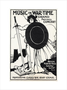 Grand Patriotic Concert - Music in Wartime, in aid of the Professional Classes War Relief Council and Recruiting Bands, 24 April 1915 - Royal Albert Hall