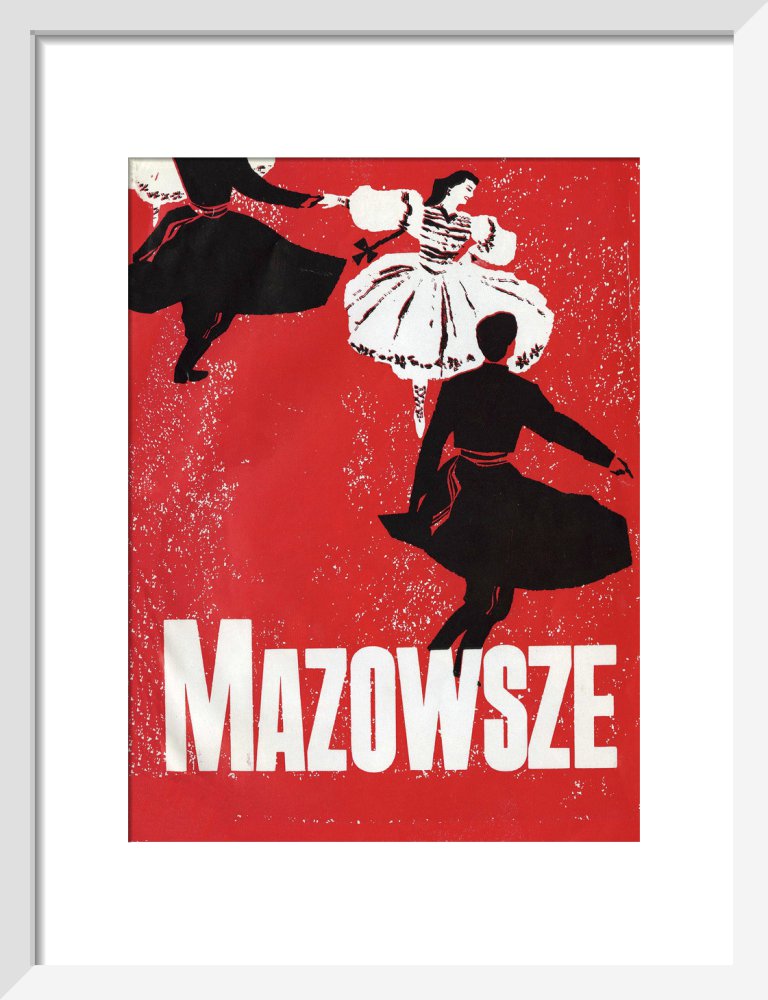 Programme for Mazowsze State Dance Company - Polish Song and Dance Company, 3-19 July 1962 - Royal Albert Hall