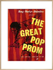 Programme for The Great Pop Prom in aid of The Printers' Pension Corporation-Orphans Fund, 18 September 1960 - Royal Albert Hall