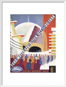 Ford Motor Exhibition Art Print - Royal Albert Hall