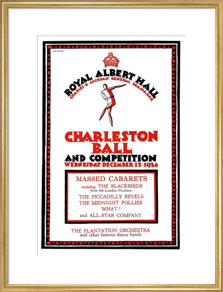 Programme for Charleston Ball and Competition, 15 December 1926 - Royal Albert Hall