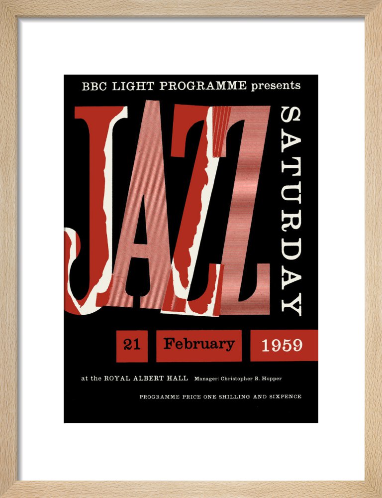 Programme for Jazz Saturday - New Orleans To Dixieland, 21 February 1959 - Royal Albert Hall