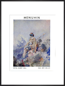 Programme for Yehudi Menuhin Concert, 28 October 1934 - Royal Albert Hall