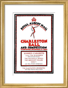 Programme for Charleston Ball and Competition, 15 December 1926 - Royal Albert Hall
