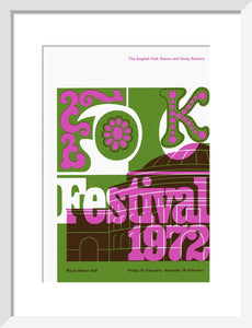 Programme for Folk Festival , 18-19 February 1972 - Royal Albert Hall