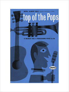 Programme for Top of The Pops, 14 March 1963 - Royal Albert Hall