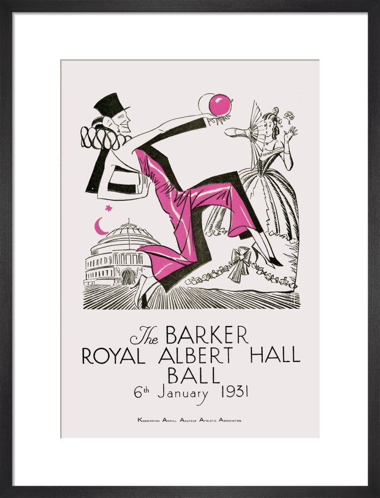 Programme for The Barker Royal Albert Hall Ball, 6 January 1931 - Royal Albert Hall