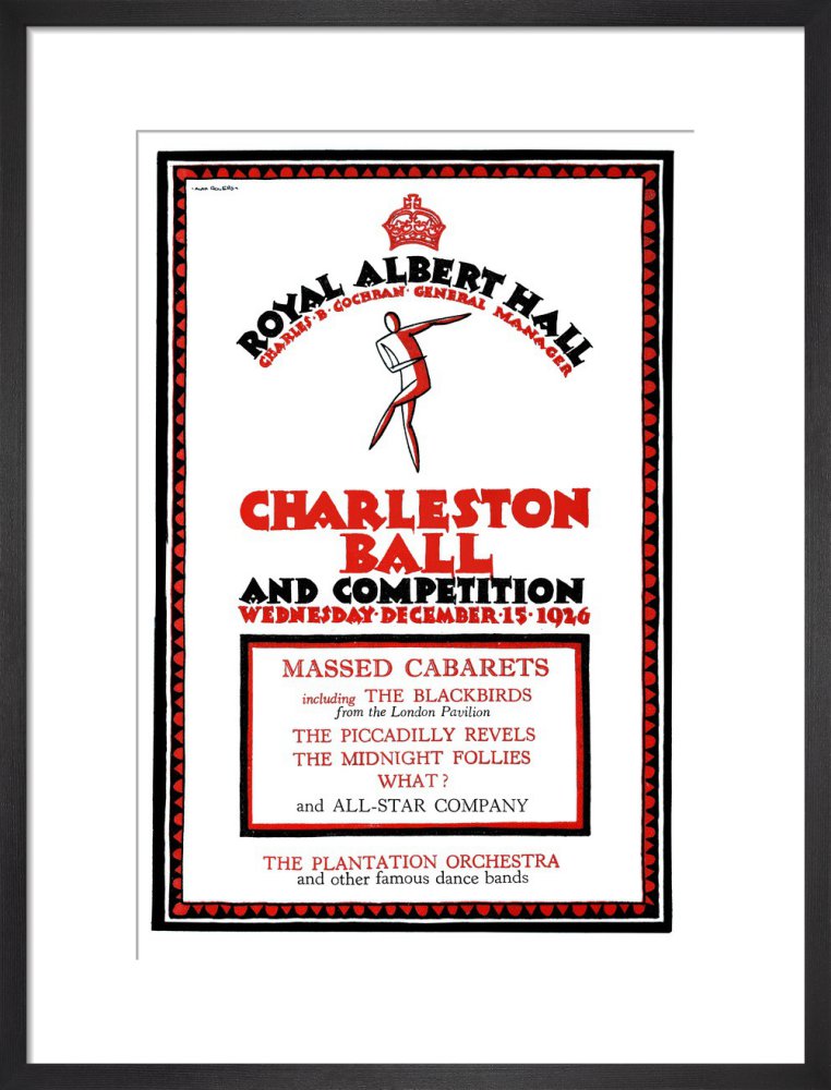 Programme for Charleston Ball and Competition, 15 December 1926 - Royal Albert Hall