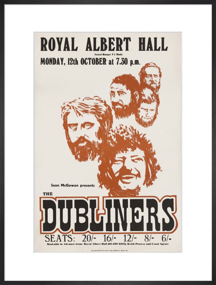 The Dubliners, 12 October 1970 - Royal Albert Hall