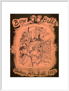 Programme for The Chelsea Arts Club Annual Ball - 'Bow Bells', 30 December 1955 - Royal Albert Hall
