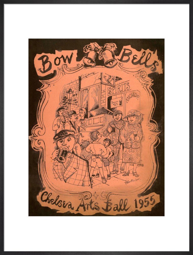 Programme for The Chelsea Arts Club Annual Ball - 'Bow Bells', 30 December 1955 - Royal Albert Hall