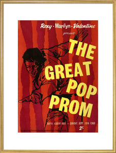 Programme for The Great Pop Prom in aid of The Printers' Pension Corporation-Orphans Fund, 18 September 1960 - Royal Albert Hall