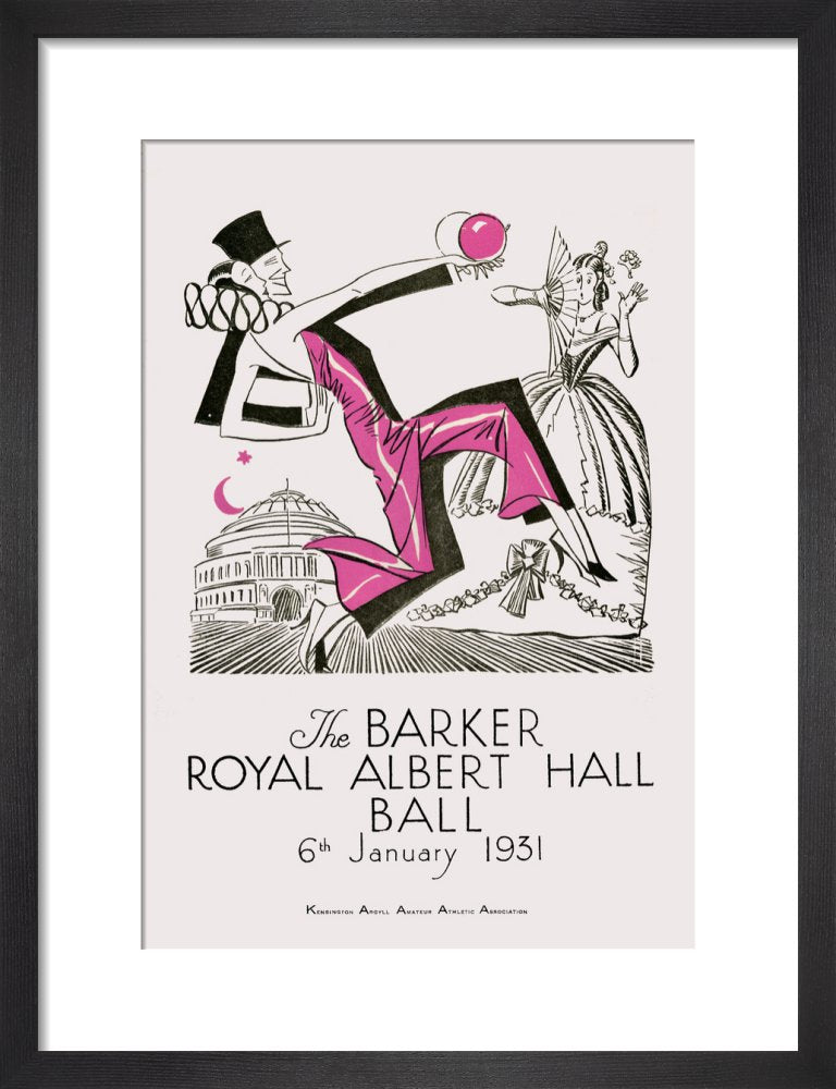 Programme for The Barker Royal Albert Hall Ball, 6 January 1931 - Royal Albert Hall