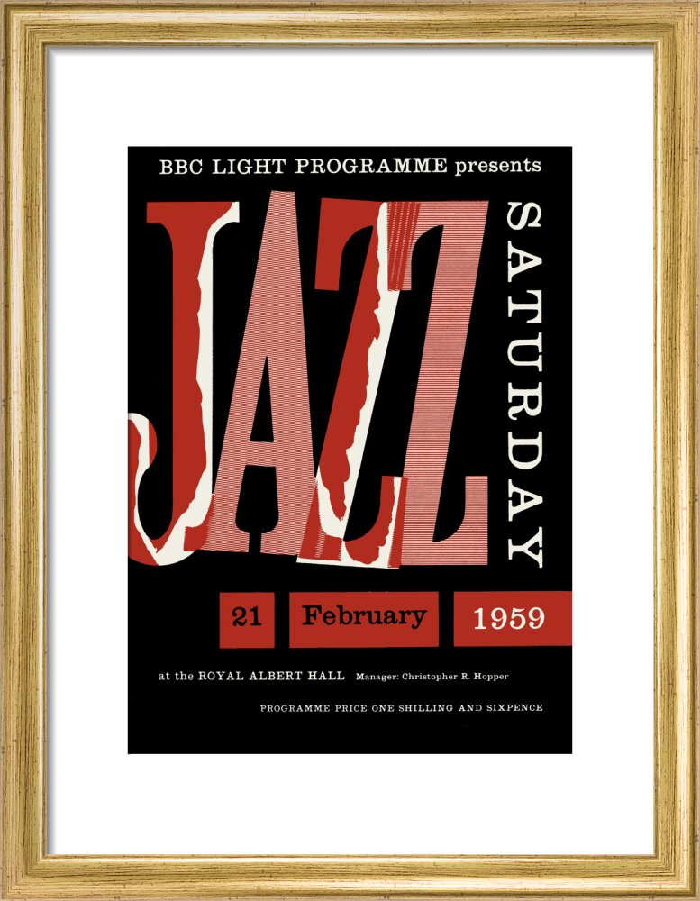 Programme for Jazz Saturday - New Orleans To Dixieland, 21 February 1959 - Royal Albert Hall