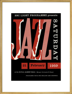 Programme for Jazz Saturday - New Orleans To Dixieland, 21 February 1959 - Royal Albert Hall