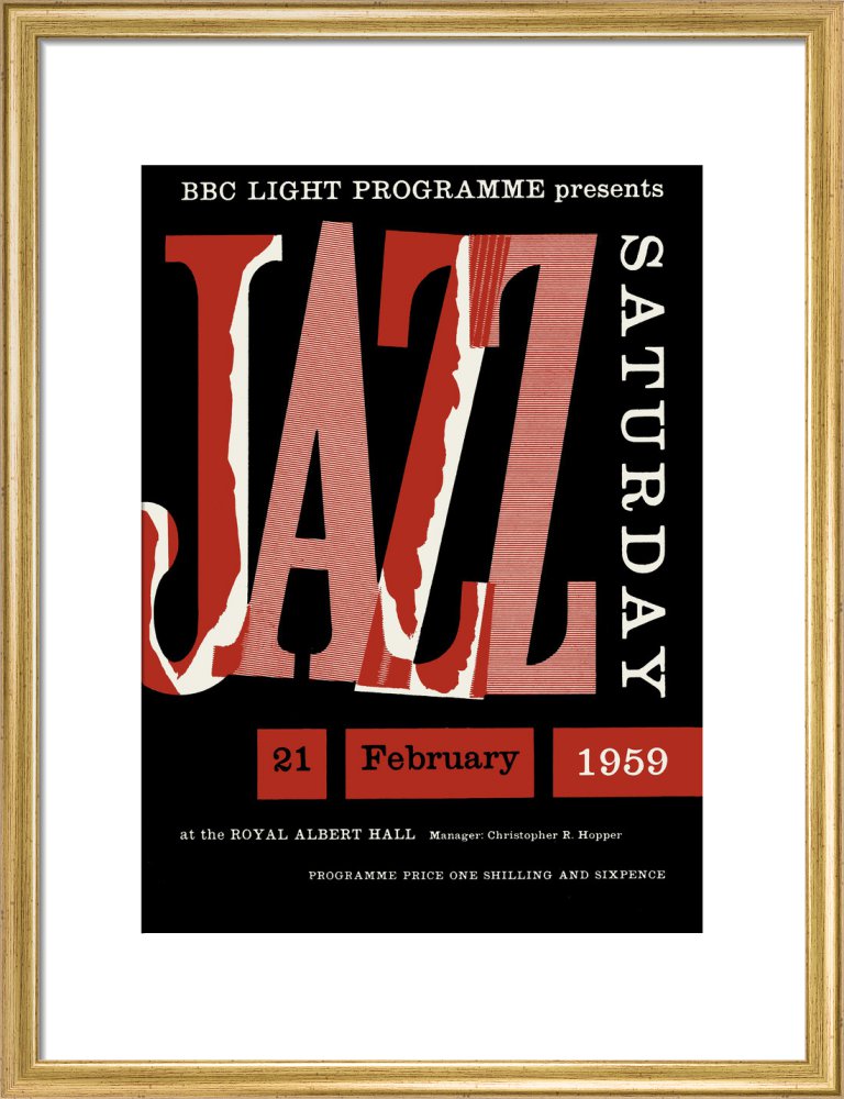 Programme for Jazz Saturday - New Orleans To Dixieland, 21 February 1959 - Royal Albert Hall