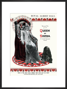 Programme for William Fox Presents 'Queen of Sheba' - A Lavish Spectacle-Drama, 21-27 January 1922 - Royal Albert Hall
