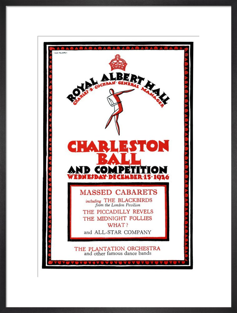 Programme for Charleston Ball and Competition, 15 December 1926 - Royal Albert Hall