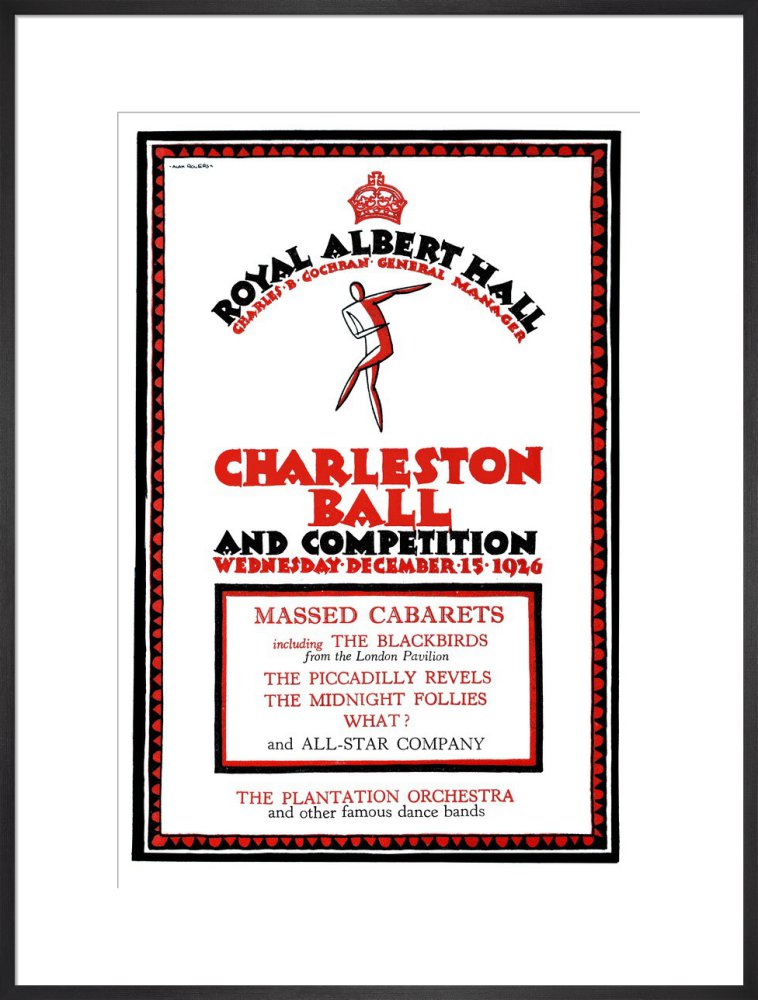 Programme for Charleston Ball and Competition, 15 December 1926 - Royal Albert Hall