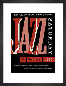 Programme for Jazz Saturday - New Orleans To Dixieland, 21 February 1959 - Royal Albert Hall