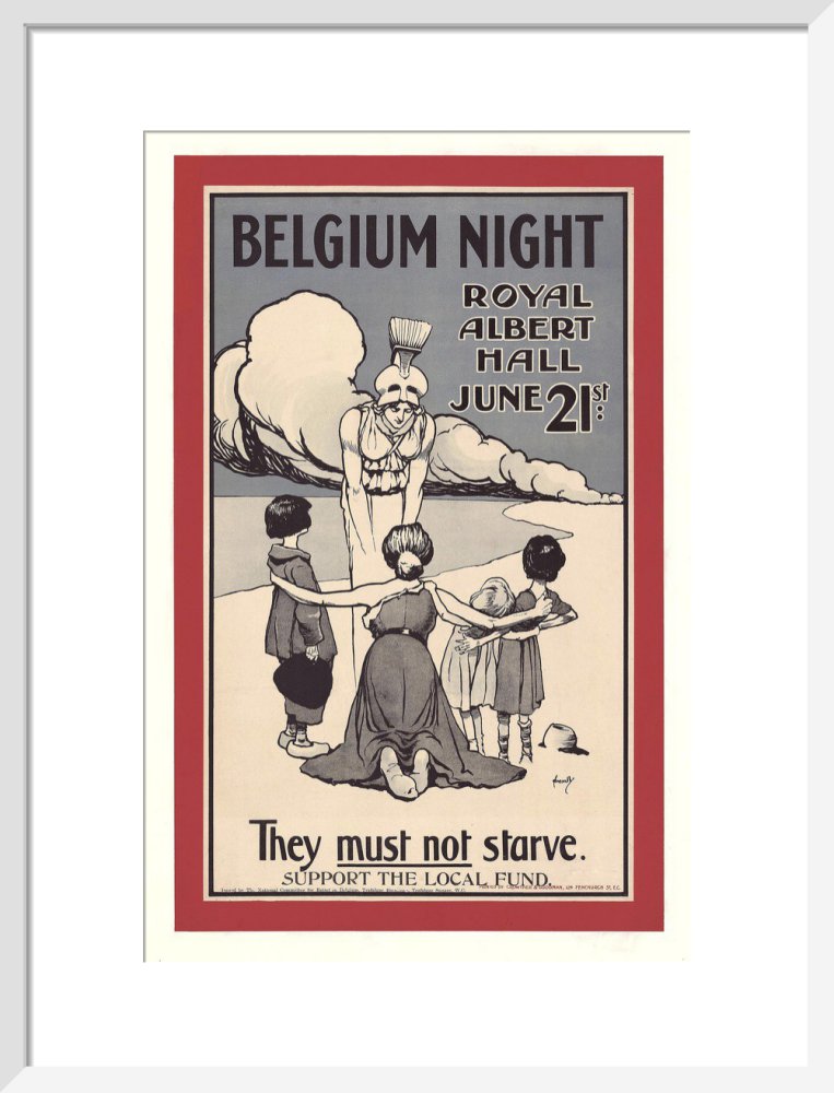 Belgian Independence Day Concert, in aid of Various Belgian Charity Funds, 21 June 1916 - Royal Albert Hall