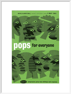 Programme for Pops for Everyone, 9 May 1963 - Royal Albert Hall