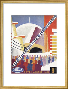Ford Motor Exhibition Art Print - Royal Albert Hall